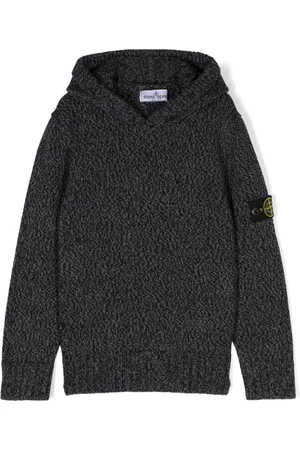 Stone Island Compass-badge hooded jumper