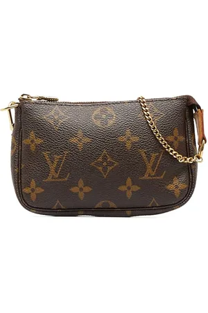 Louis Vuitton 2008 Pre-owned Mini Monogram Trunk Label Pochette Accessoires Handbag