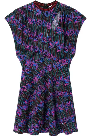 Puccini Fiori Di Loto-print minidress