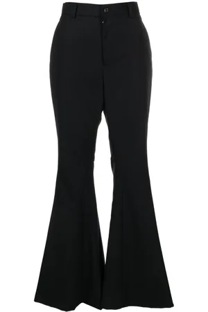 NOIR KEI NINOMIYA High-waist flared trousers