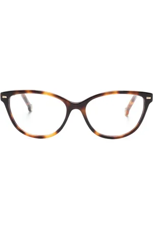 Carolina Herrera Tortoiseshell cat-eye glasses