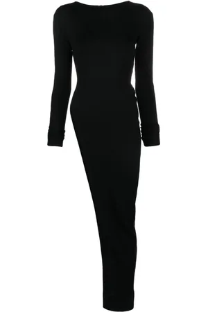 Rick Owens Biker Level asymmetric cashmere jumper