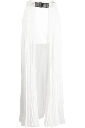Peter Do Layered pleated skirt