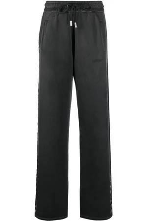 OFF-WHITE Eyelet-detail track pants