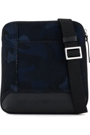 Emporio Armani Camouflage-pattern messenger bag
