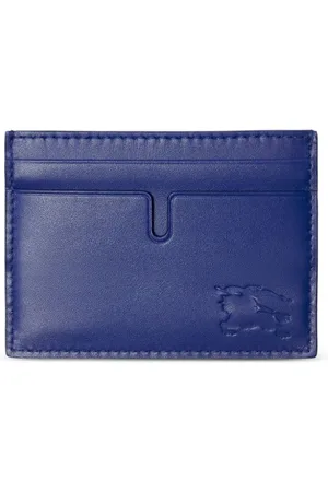 Burberry Equestrian Knight leather cardholder