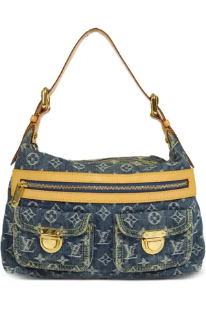 Louis Vuitton 2006 pre-owned Denim Monogram Pleaty Handbag - Farfetch