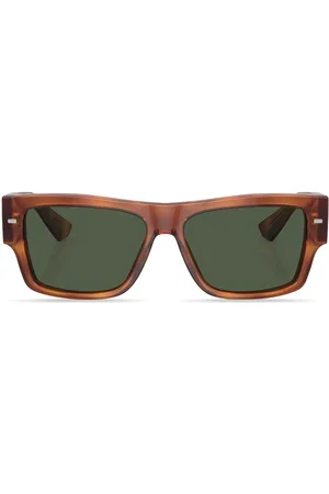 Dolce & Gabbana Tortoiseshell-effect square-frame sunglasses