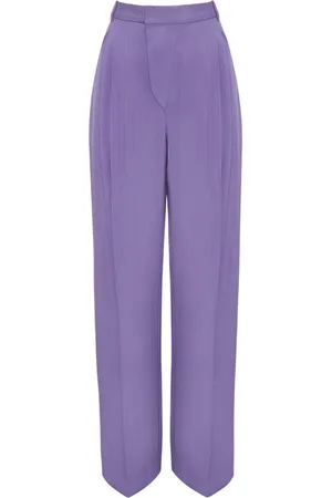 Victoria Beckham High-waist pleated palazzo pants