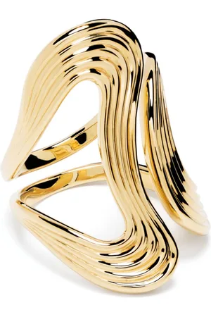 Fernando Jorge 18k yellow Stream Line open ring
