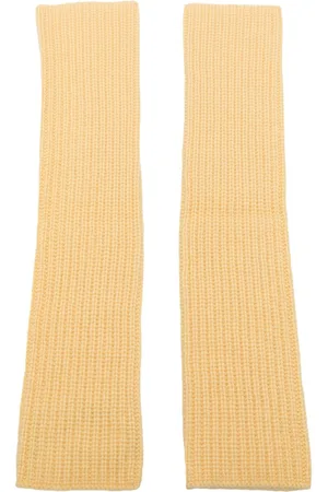 PRINGLE OF SCOTLAND Ribbed cashmere warmers