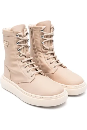 Emporio Armani Logo-plaque leather boots