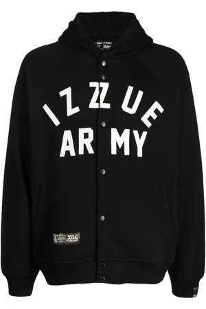 Izzue Logo-print hooded jacket