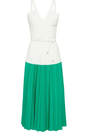 Rebecca Vallance Gia pleated midi dress