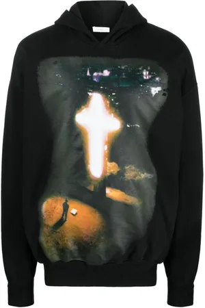 1989 STUDIO Photograph-print cotton hoodie