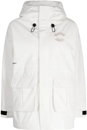 Chocoolate Logo-patch hooded jacket