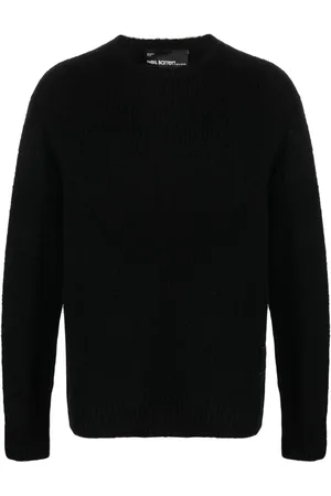 Neil Barrett Chunky-knit logo-embroidered jumper