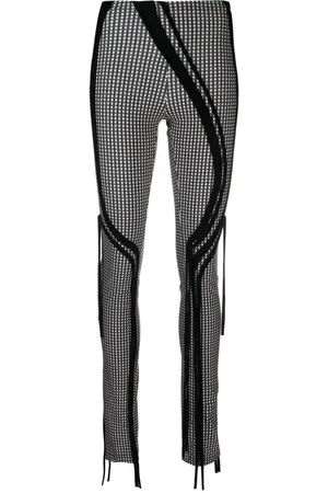 OTTOLINGER Check-print skinny trousers