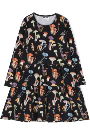 Molo Graphic-print organic cotton-blend dress
