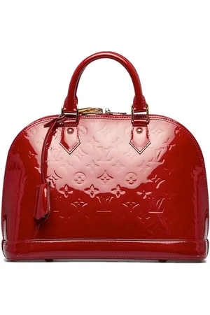 Louis Vuitton Rose Florentine Monogram Vernis Alma BB Bag