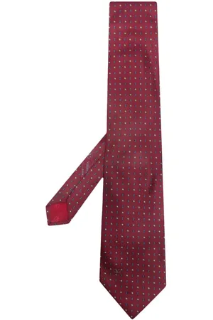 VALENTINO GARAVANI 1990s jacquard silk tie