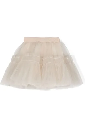 MONNALISA Tulle circle skirt