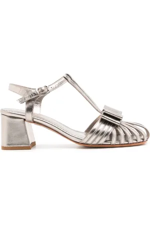 Sarah Chofakian Marly 45mm leather sandals