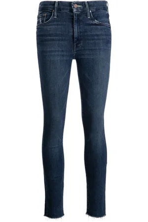 Mother Mid-rise skinny jeans