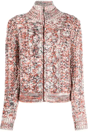 Marant Etoile Romane chunky cable-knit jacket