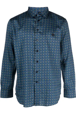 Etro Pegaso-logo graphic-print shirt