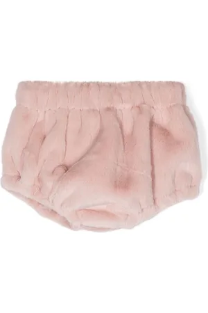 LA STUPENDERIA Faux-fur cotton bloomers