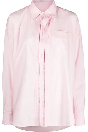 Y / PROJECT Asymmetric cotton-blend shirt