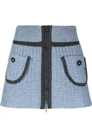 CORMIO Chunky-knit mini skirt