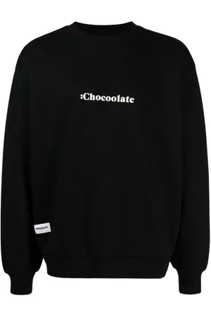 Chocoolate Logo-print cotton sweatshirt