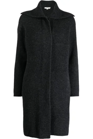 Vince Brushed button-up cardi-coat