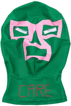WALTER VAN BEIRENDONCK Logo-print face mask