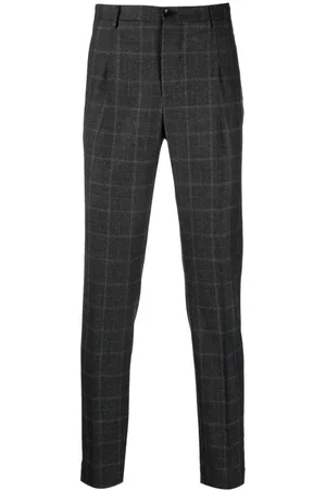 Incotex Checkered tailored trousers