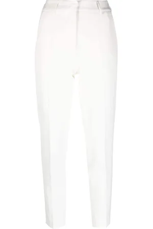 BLANCA Mid-rise cropped trousers
