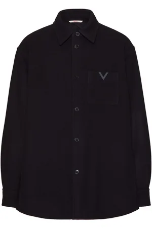 VALENTINO GARAVANI V-detail shirt jacket