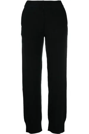 LISKA Finn cashmere straight-leg trousers