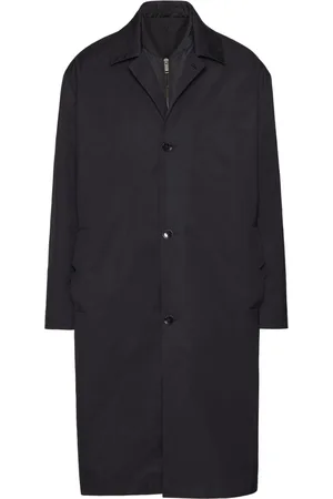 VALENTINO GARAVANI V-detail layered coat