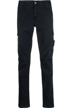 Stone Island Compass-badge tapered cargo trousers