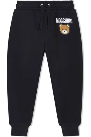 Moschino Logo-patch drawstring-fastening track pants