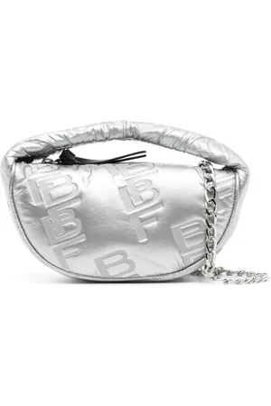By Far Baby Cush metallic mini bag