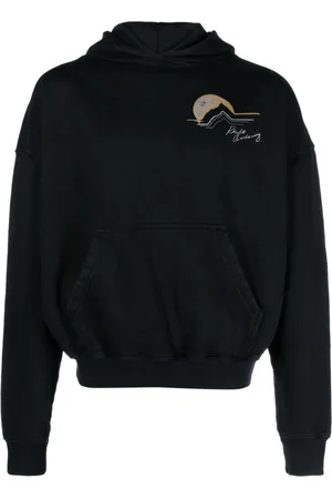 Rhude Awakening graphic-print cotton hoodie