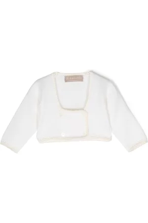 LA STUPENDERIA Double-breasted knitted cardigan
