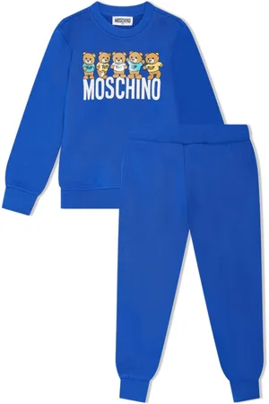 Moschino Teddy Bear cotton jersey tracksuit