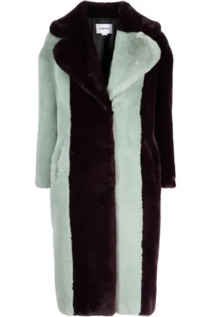 Jakke Katie mid-length faux-fur coat