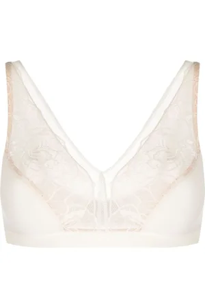 Hanro semi-sheer Triangle Bra - Farfetch