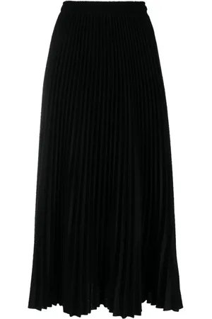 ERMANNO SCERVINO High-waisted pleated midi skirt